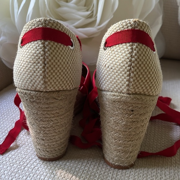 NWT Torrid Strappy Canvas Wedge - Picture 6 of 7